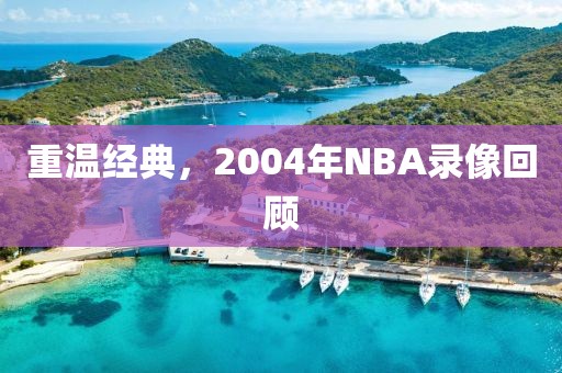 重温经典，2004年NBA录像回顾