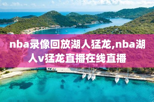 nba录像回放湖人猛龙,nba湖人v猛龙直播在线直播