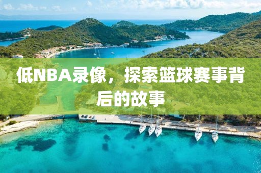 低NBA录像，探索篮球赛事背后的故事