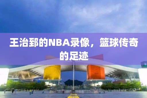 王治郅的NBA录像，篮球传奇的足迹