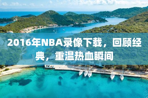 2016年NBA录像下载,回顾经典,重温热血瞬间