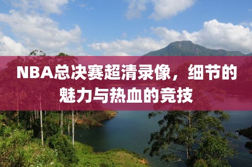 NBA总决赛超清录像，细节的魅力与热血的竞技