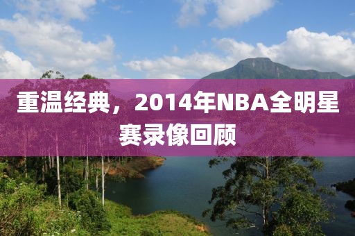 重温经典,2014年NBA全明星赛录像回顾