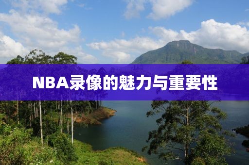 NBA录像的魅力与重要性