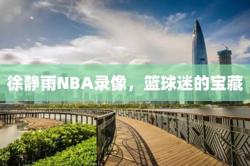 徐静雨NBA录像,篮球迷的宝藏