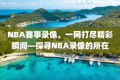 NBA赛事录像,一网打尽精彩瞬间—探寻NBA录像的所在