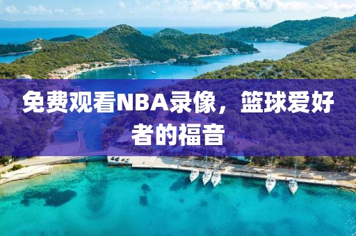 免费观看NBA录像，篮球爱好者的福音