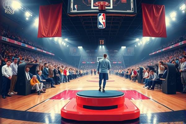 NBA精彩瞬间,录像中的篮球传奇