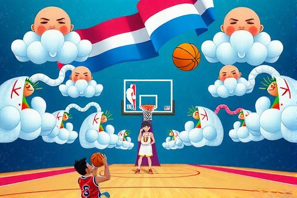 NBA录像中的库里（Curry）传奇的篮球之星